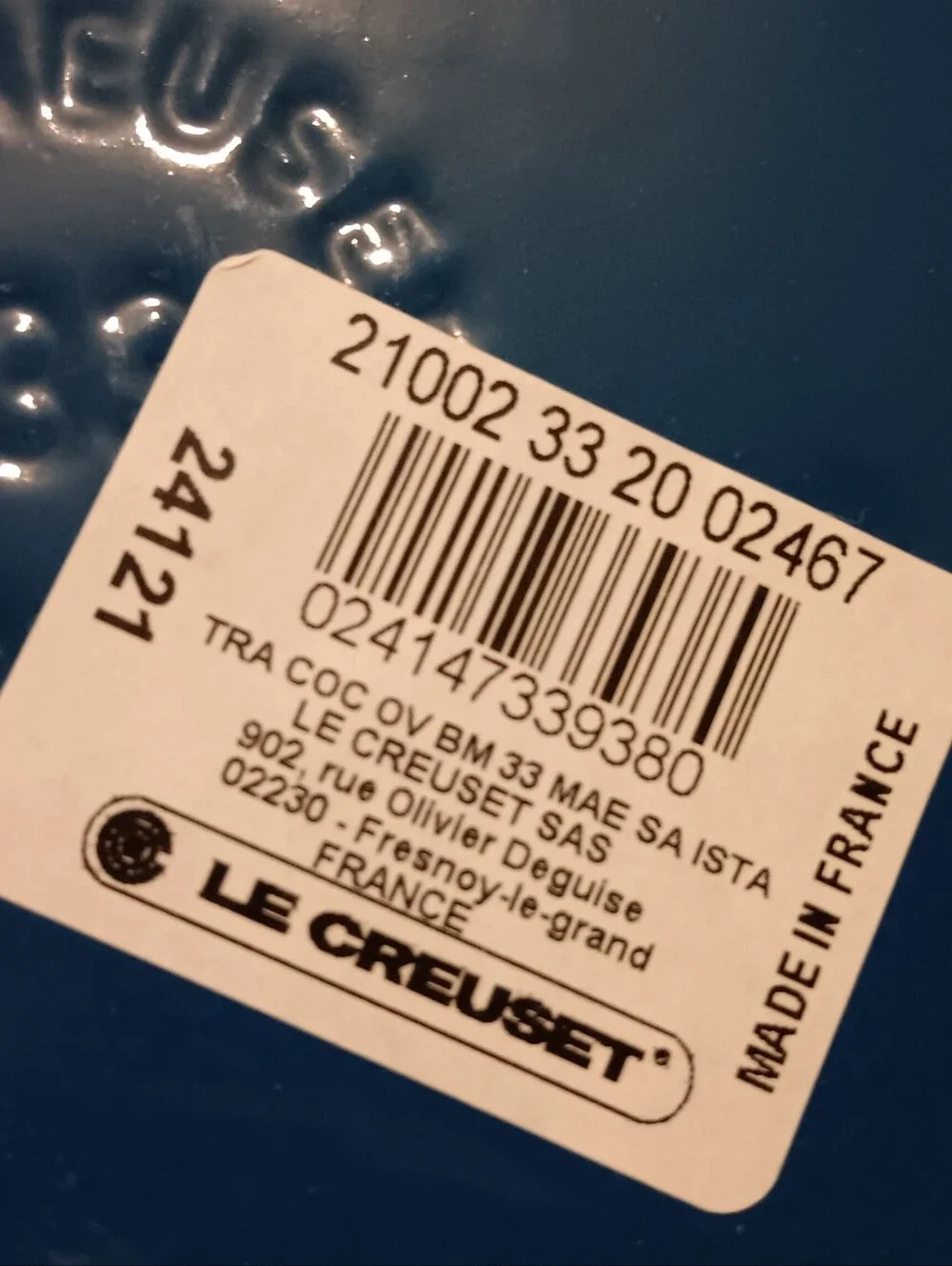 Le Creuset 8qt. Oval Enamel Cast Iron Dutch Oven with Lid